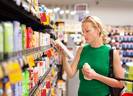 Woman Shopping Personal Products 
