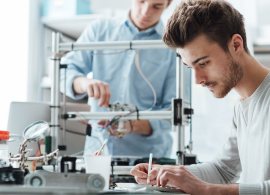 Man Creating Circuits