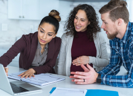 Woman and Surrogacy Lawyer