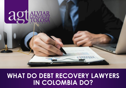 Debt Collection Lawyer Signing a Document