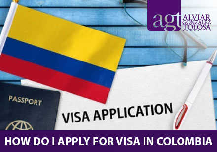 How do I apply for VISA in Colombia?